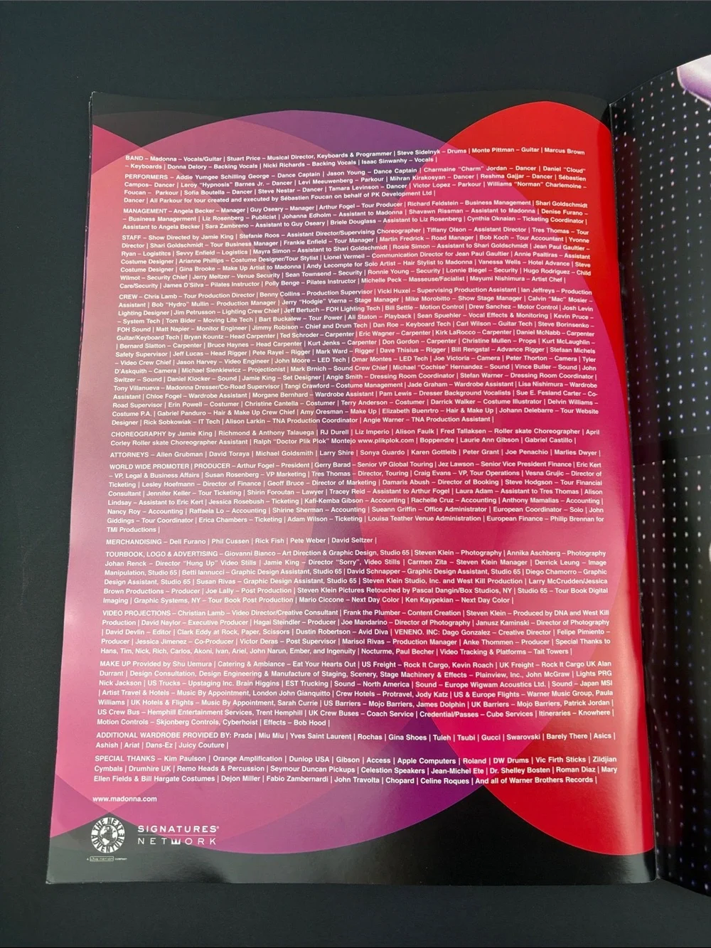 Madonna Confessions Tour Program Book 2006 Complete Stickers Posters - Picture 7 of 11
